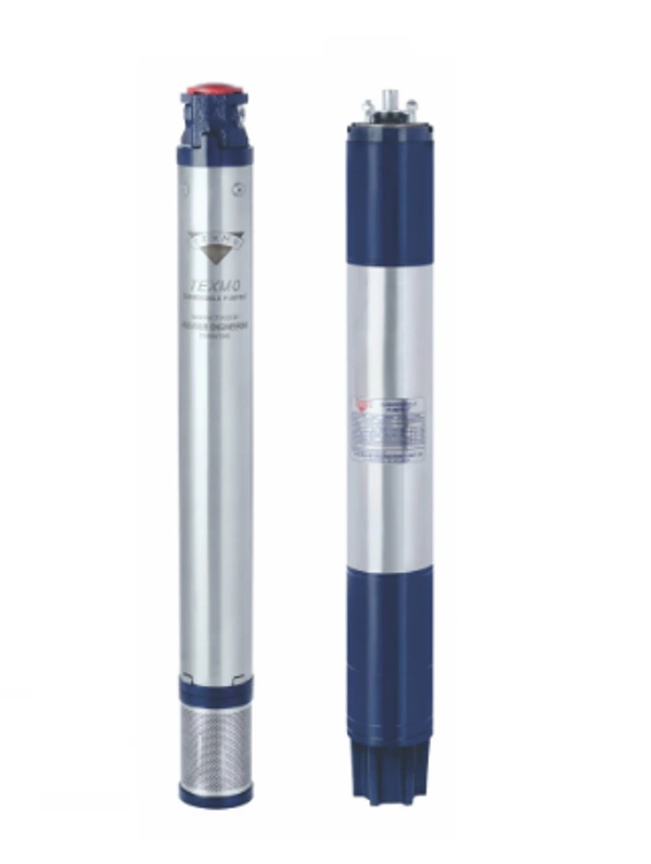 TEXMO 2.0 hp 35 stage single phase 4" borewell submersible motor with pump FS015 + HRF  03/35
